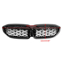 BMW 3 Series G20 2019-2022 Diamond Black Kidney Grille Grill 51138072085