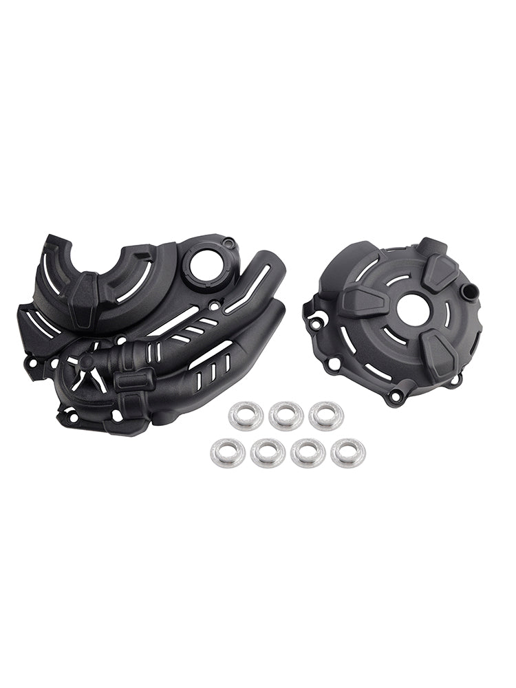 Stator Engine Housing Steel Protector Black For Yamaha Tenere 700 Mt-07 Tracer