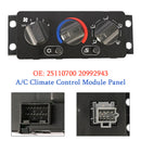 A/C Climate Control Module Panel 25110700 20992943 for Mack Truck