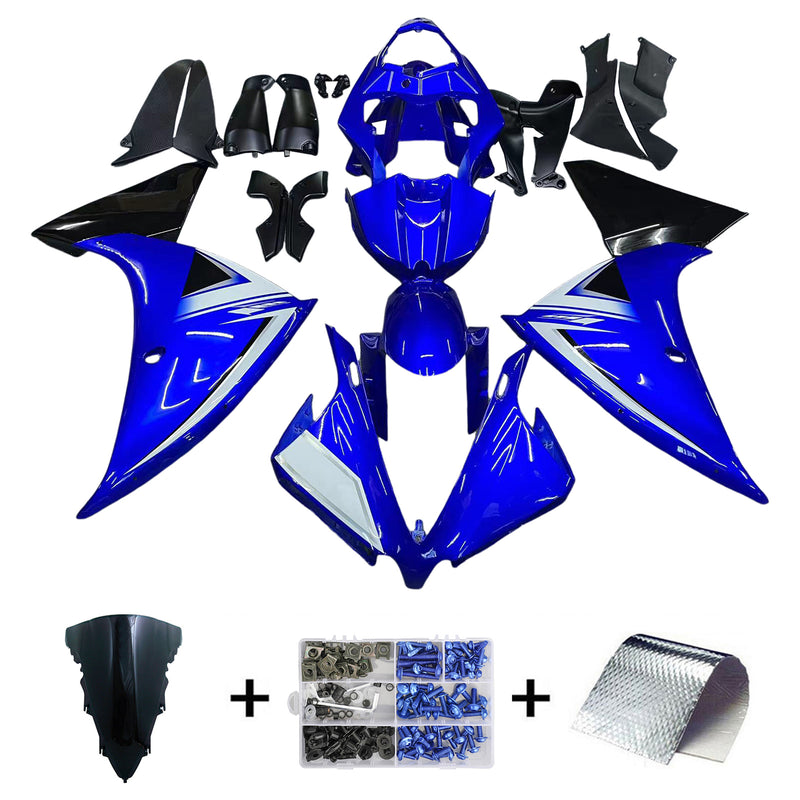 Amotopart Yamaha YZF 1000 R1 2009-2011 Fairing Kit Bodywork Plastic ABS