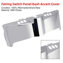 Fairing Switch Panel Dash Accent Cover For Touring Electra Street 2014-2024
