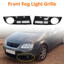 Front Bumper Foglight Grille Fit VW Caddy Life 2004-2010 Fit Touran 2003-2006