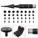 Professional Laser Bore Sight Kit Multiple Caliber Upgraded Red Bore Sighter