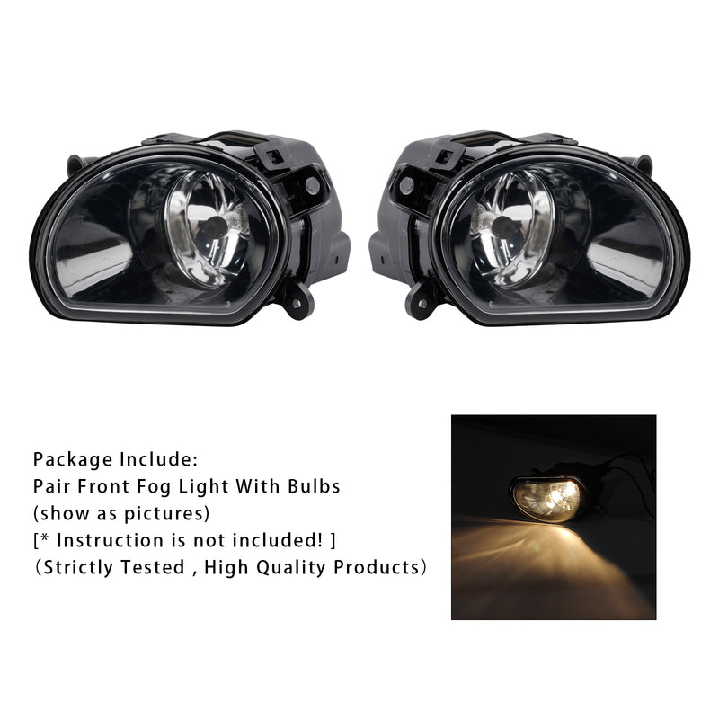 Pair Side Front Bumper Fog Light For Audi  A8 D3 2004-2007 4E0941700A