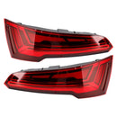 Left+Right Rear Tail Light Lamp LED For Audi Q5 MK2 FACELIFT 2021-2024 LED 5 PIN
