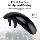 Front Fender Mudguard Fairing For Touring CVO Road Glide / Street Glide 23-25