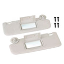 2PCS Gray Sun Visor Left & Right 42478247 42478249 For Chevrolet Sonic 2012-2019