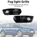 2PCS Front Bumper Grill Fog Light Lamp Covers Fit Audi Q5 2009-2012