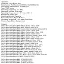 4X TPMS Tire Pressure Sensor For Mercedes-Benz A E Class W213 A0009052102