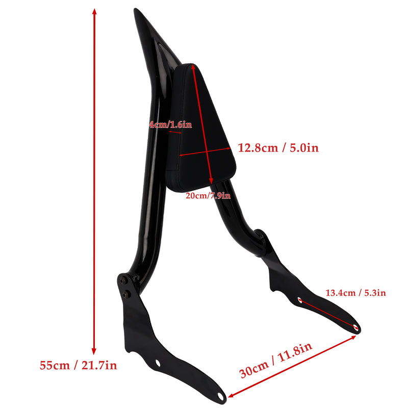 Passenger Sissy Bar Backrest for Yamaha Bolt XV950 XVS950 R-Spec 2014-2024