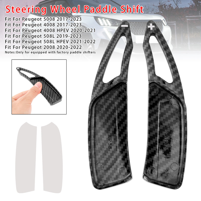 Steering Wheel Paddle Shifter Extension For Peugeot 17-23