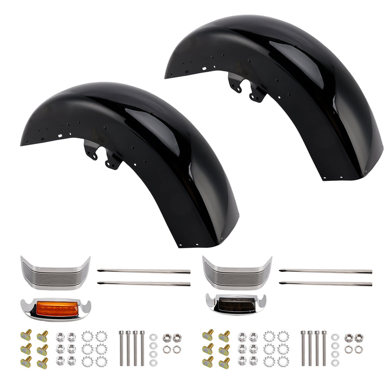 Steel Front Fender Mudguard For Touring Electra Glide Ultra Limited 2014-2024