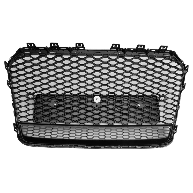 RS5 Style Honeycomb Front Bumper Grille Grill Fit Audi A5 S5 B8.5 2013-2016