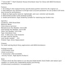 "410 0.500"" Shaft Diameter Distributor Gear For Chevy with MSD Small/Big Block