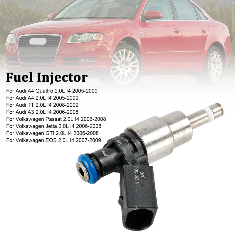 1PCS Fuel Injector 06F906036A Fit Audi A3 A4 A6 Fit VW Golf Passat 2.0 Tfsi