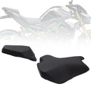 2025 For Kawasaki Ninja Z900 Front W/ Rear Thickened Seat Pillion Kit Black