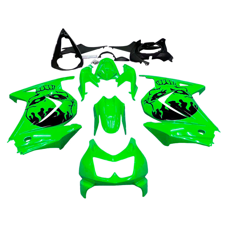 Kawasaki EX250 Ninja250R 2008-2012 Fairing Kit Bodywork Plastic ABS