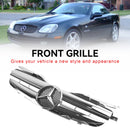 Front Bumper Grill Grille Fit Mercedes Benz SLK-Class R170 SLK200 SLK230 SLK320