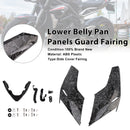 Lower Belly Pan Panels Guard Fairing For Street Triple 765 R/RS 2020-2022