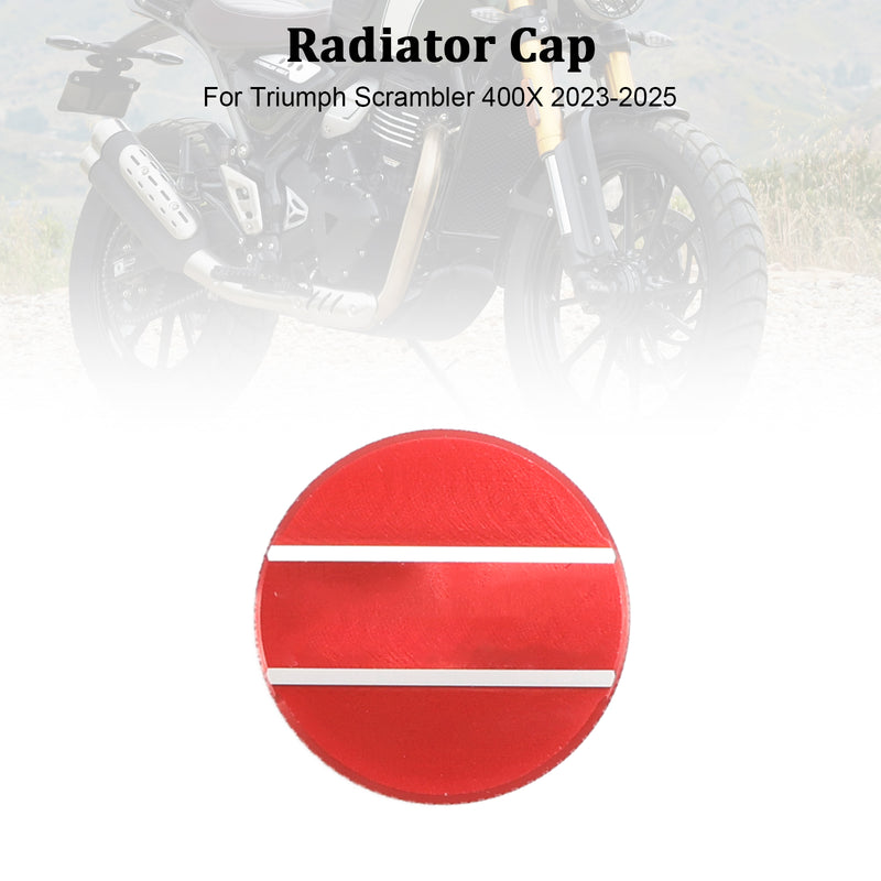 Radiator Cover coolant Cap Lid For Scrambler 400X 2023 2024 2025