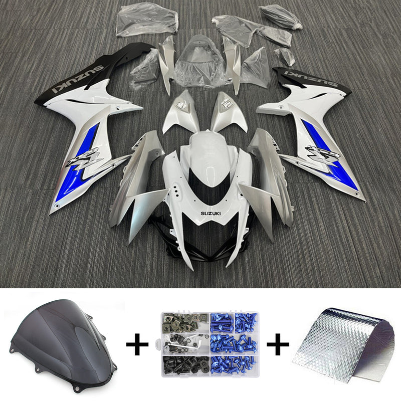 Amotopart  Suzuki GSXR 600/750 2011-2024 K11 Fairing Kit Bodywork Plastic ABS