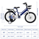 16"/18" Kids Bike for Boys and Girls with auxiliary wheels & Rack & Basket