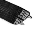 2X Car Front Bumper Fog Light Grilles For Audi A6 C7 S-Line 2012-2014