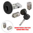 Hummer H2 2003-2007 Ignition Switch & Door Lock Cylinder With 2 Keys 707835 706592 598007