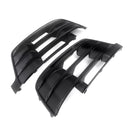 2X Original Car Front Bumper Fog Light Grilles For Audi Q7 S-Line 2016-2019