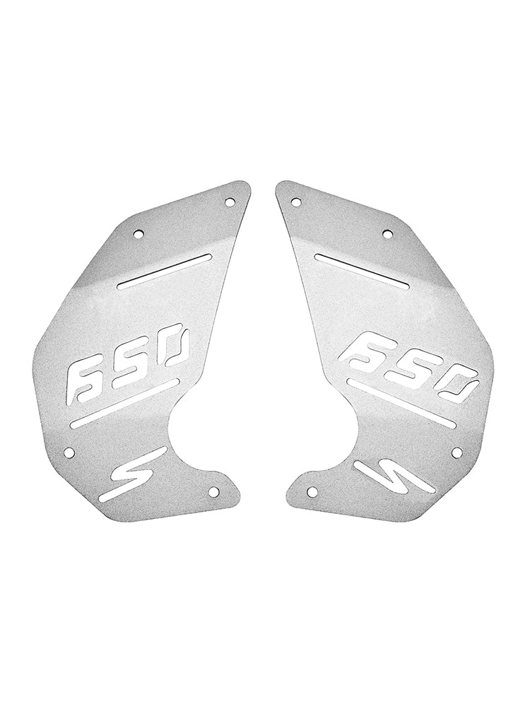 Kawasaki Vulcan S En Vn650 2015-2022 Engine Cover Plate Side Panel Silver For Cafe