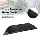 2019-2026 Fit Mercedes Benz W464 W465 Carbon Fiber Spare Tire Mount Holes Cover