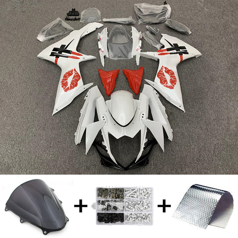 Amotopart  Suzuki GSXR 600/750 2011-2024 K11 Fairing Kit Bodywork Plastic ABS