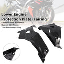 Engine Lower Belly Pan Panels Guard Fairing For Aprilia RS457 RS 457 2024-2025 Carbon
