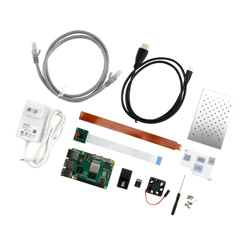 Raspberry Pi 5 8G Raspberry Pi 5 Development Board Camera Advanced Python Kits