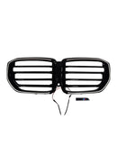 2024+ Fit BMW G05 LCI X5 Single Line W/LED M-Style Front Bumper Grille Grill