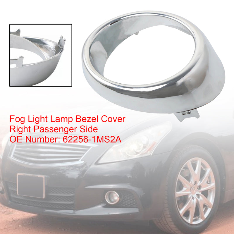 Fog Light Lamp Bezel Cover Right Side 62256-1MS2A For Infiniti G25 G37 M56 M37