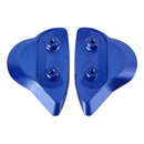CNC Aluminum Mirror Block Off Plates For Yamaha YZF-R6 YZF-R7 2017-2024