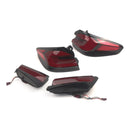 L&R Red LED Tail Lights Rear Lamp Assembly For BMW 5 Series G30 G38 2018-2020