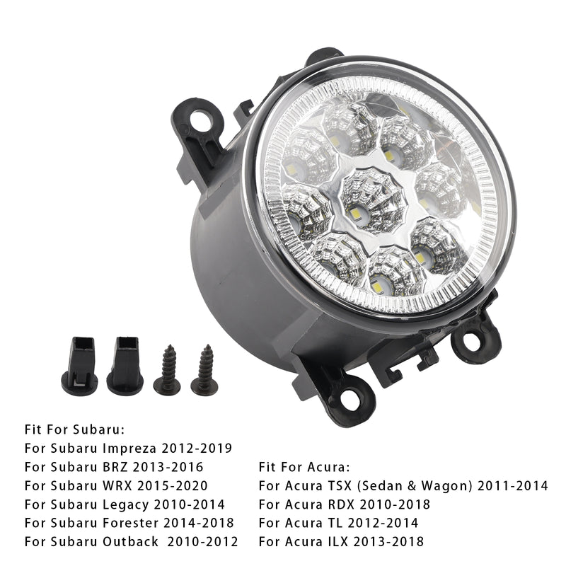 9 LED Daytime Running Fog Lights For Nissan Frontier 2005-2019 84501AJ00A