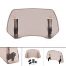 Universal Adjustable Windshield Clip On Wind Screen Deflector Extension Spoiler