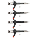 4PCS Fuel Injector 095000-6250 Fit Nissan Navara D22 D40 Diesel 16600-EB70A