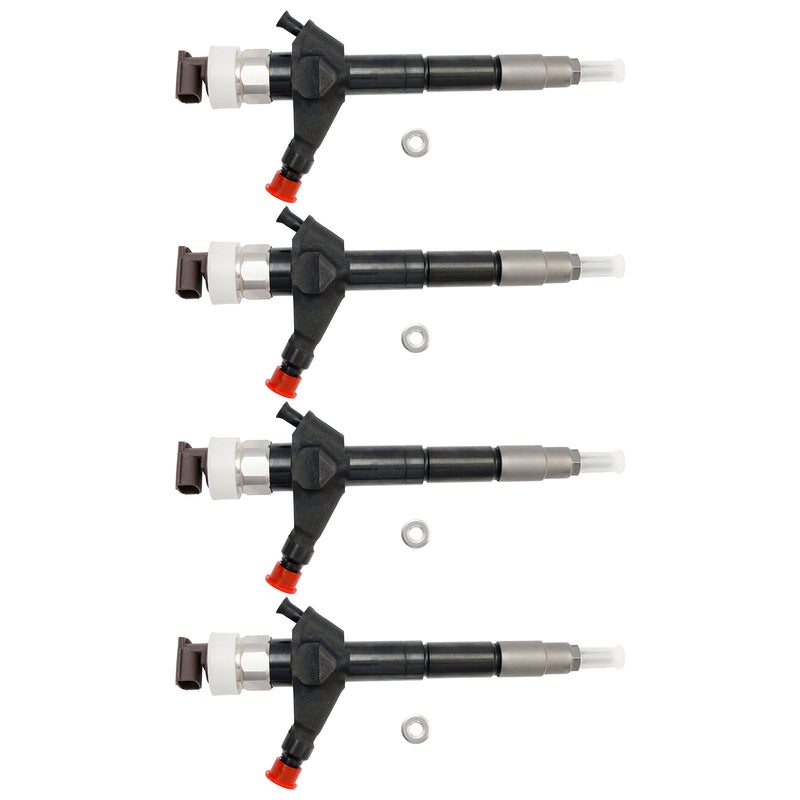 4PCS Fuel Injector 095000-6250 Fit Nissan Navara D22 D40 Diesel 16600-EB70A