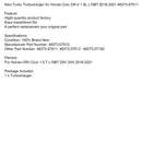 2016-2021 Honda Civic CR-V 1.5L L15B7 49373-07011 New Turbo Turbocharger