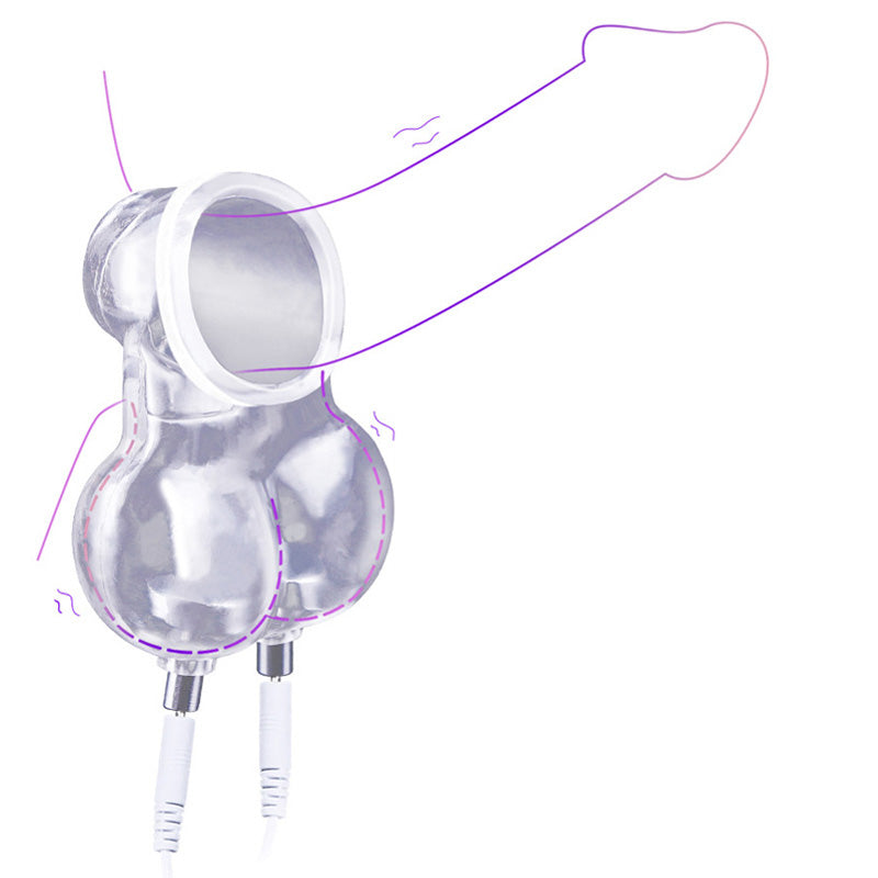 Electro Shock Penis Stretcher E-Stim Cage