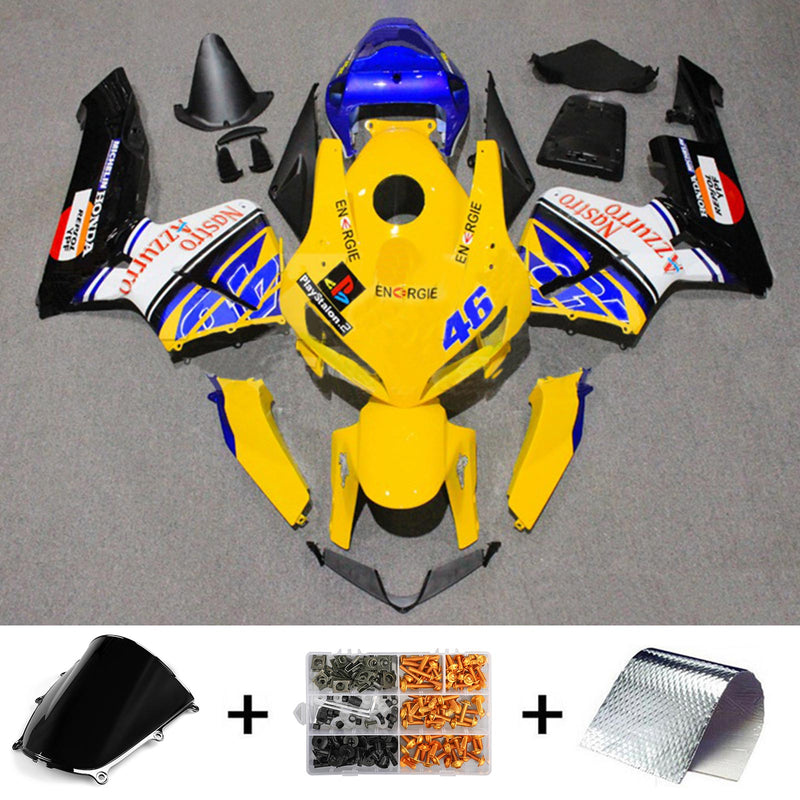 Amotopart Honda CBR600RR 2005-2006 F5 Fairing Kit Bodywork Plastic ABS