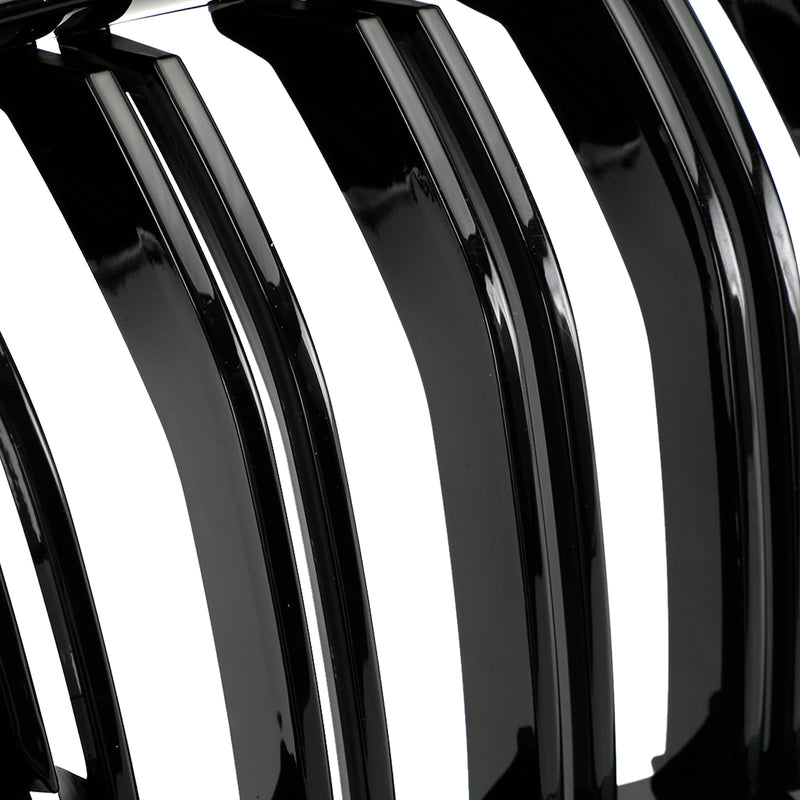 BMW X3 X4 F25 F26 2014-2017 Gloss Black Front Bumper Kidney Grille Grill