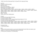 356012 Seal Plate  Mounting Plate For SuperFlo Pool Inground Pump