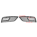 Honeycomb Style Fog Light Cover Fit Audi A4 B8.5 2013-2015 Standard Bumper