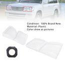 Left+Right Front Headlight Clear Lens For Lexus LX470 1998-2007