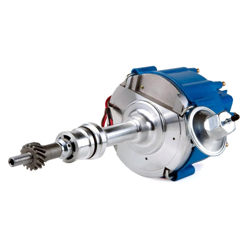 Ignition Blue Cap Distributor w/ 65K Coil 1030213 For SBF Ford Small Block 260